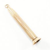 HALLMARKED 9CT GOLD CIGAR PIERCER