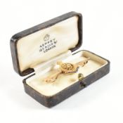 9CT GOLD ROYAL CORPS BADGE PIN