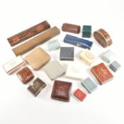 COLLECTION OF VINTAGE JEWELLERY BOXES