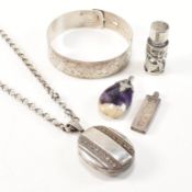 COLLECTION OF 925 SILVER JEWELLERY