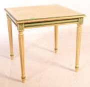 ADAMS REVIVAL PAINTED NEOCLASSICAL SIDE OCCASIONAL TABLE