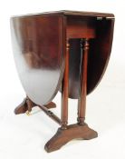 GEORGE III REVIVAL MAHOGANY GATELEG TABLE
