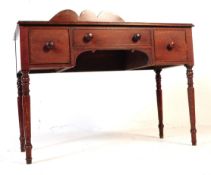 19TH CENTURY VICTORIAN MAHOGANY WRITING TABLE DESK