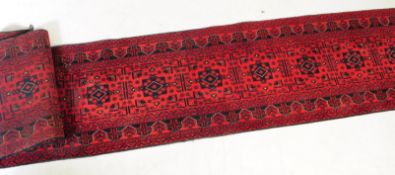 KHAN MOHAMMADI MANNER AFGHAN RUNNER RUG