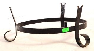 20TH CENTURY CAST IRON GOTHIC STYLE HANGING CEILING FITTING