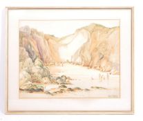 REX F HOPES (BRITISH 1890-1982) - WATERCOLOUR PAINTING