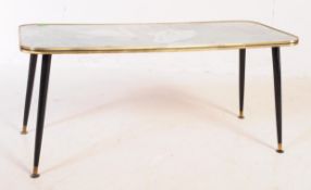 MID CENTURY 1960S SWAN COFFEE TABLE