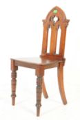 TRAPNELL & GANE - BRISTOL ECCLESIASTICAL GOTHIC CHURCH CHAIR