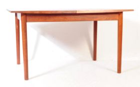 MID 20TH CENTURY DALESCRAFT TEAK EXTENDING DINING TABLE