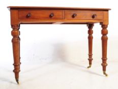 VICTORIAN 19TH CENTURY MAHOGANY SIDE HALL TABLE