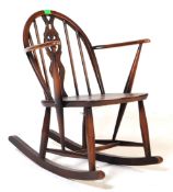 1970S LUCIAN ERCOLANI FOR ERCOL ROCKING ARMCHAIR