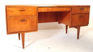 BEITHCRAFT FURNITURE - MID 20TH CENTURY TEAK WRITING DESK