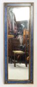 EARLY 20TH CENTURY GILT FRAME PIER MIRROR