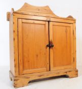 VICTORIAN 19TH CENTURY COUNTRY PINE CABINET CUPBOARD