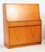 REMPLOY - MID CENTURY TEAK WOOD BUREAU