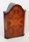 19TH CENTURY QUEEN ANNE WALNUT HANGING CUPBOARD