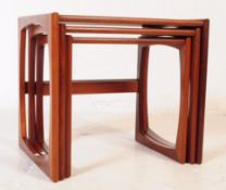 G-PLAN FURNITURE - 1970S QAUDRILLE TEAK WOOD NEST OF TABLES