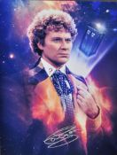 DOCTOR WHO - COLIN BAKER - SIGNED 16X12