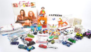 COLLECTION OF ADVERTISING MEMORABILIA - TETLEY - KELLOGG'S