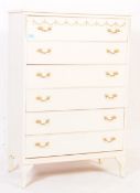 LATE 20TH CENTURY FRENCH LOUIS STYLE CHEST OF DRAWERS