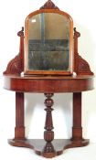 VICTORIAN MAHOGANY DUCHESS DRESSING TABLE