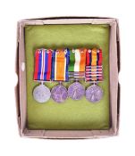 BOER WAR MEDALS TO INCLUDE FIRST & SECOND WORLD WAR - RENAMED