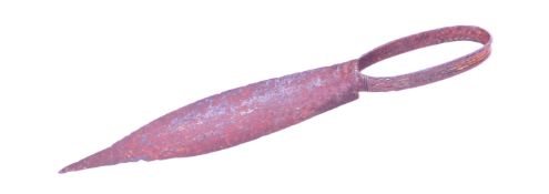 WEST AFRICAN TIV TRIBE ARCHERS LOOP DAGGER