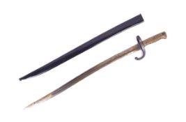 19TH CENTURY FRENCH CHASSEPOT RIFLE BAYONET