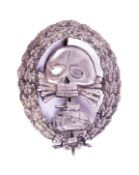 WWII SECOND WORLD WAR GERMAN CONDOR LEGION TANK BATTLE BADGE