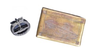 WWII SECOND WORLD WAR GERMAN U-BOAT WAR BADGE