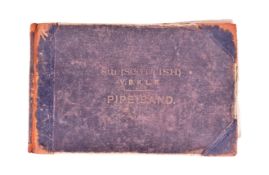 VICTORIAN HANDWRITTEN SCOTS REG MUSIC MANUSCRIPT PIPE BOOK