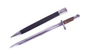 19TH CENTURY SPANISH M1893 MAUSER RIFLE BAYONET