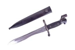 WWII SECOND WORLD WAR SPANISH M1941 BOLO RIFLE BAYONET