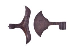 INDIAN BULLOVA & ISLAMIC AXE HEAD