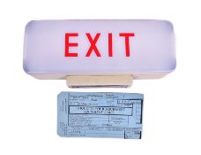 CONCORDE - FUSELAGE EMERGENCY EXIT SIGN