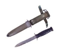 WWII SECOND WORLD WAR US M3 FIGHTING KNIFE