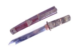 19TH CENTURY MEIJI PERIOD JAPANESE TANTO