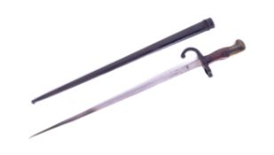 19TH CENTURY FRENCH ME-1881 GRAS RIFLE BAYONET