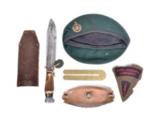 WWII SECOND WORLD WAR ROYAL MARINES INTEREST ITEMS