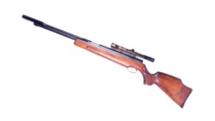 GERMAN WEIHRAUCH .22 CALIBRE UNDER LEVER AIR RIFLE
