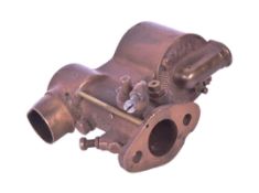 EARLY 20TH CENTURY NORTON / BSA MOTORCYCLE CARBURETTOR