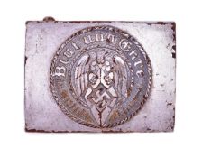 WWII SECOND WORLD WAR GERMAN THIRD REICH BELT BUCKLE