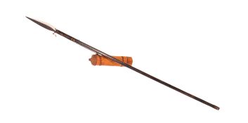 VINTAGE BORNEO SPEAR HEAD BLOW PIPE