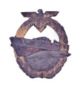 WWII SECOND WORLD WAR GERMAN KRIEGSMARINE S-BOAT BADGE
