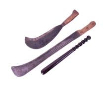 WWI FIRST WORLD WAR MACHETES & LATER TRUNCHEON