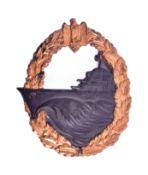 WWII SECOND WORLD WAR KRIEGSMARINE DESTROYER BADGE