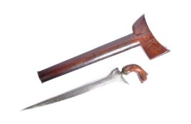 EARLY 20TH CENTURY MALAY BUGIS KRIS DAGGER
