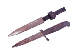 FIRST & SECOND WORLD WAR GERMAN CLOSE COMBAT KNIFE