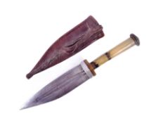 19TH CENTURY AFRICAN TRIBAL DAGGER