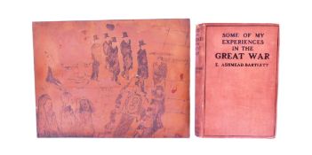 WWI FIRST WORLD WAR BOOK & WINSTON CHURCHILL FUNERAL ETCHING